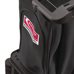 Housekeeping Cart Standard Bag, 23 Gal, 15.6" x 12.37" x 30", Black