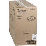 EarthChoice Tamper Evident Recycled Hinged Lid Deli Container, 24 oz, 7.25 x 6.37 x 2, Clear, Plastic, 231/Carton