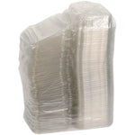EarthChoice Tamper Evident Recycled Hinged Lid Deli Container, 24 oz, 7.25 x 6.37 x 2, Clear, Plastic, 231/Carton