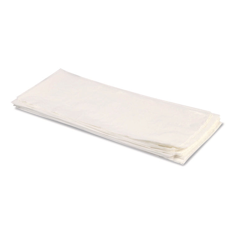 Linear Low-Density Can Liners, 56 gal, 1.1 mil, 46" x 50", Clear, 100/Carton
