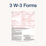 6-Part W-2 Tax Form Kit with Security Envelopes and Tax Forms Helper, 2024, 8.5 x 5.5, 2 Forms/Sheet, 24 Forms Total