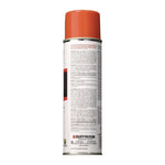 Industrial Choice Precision Line Marking Paint, Flat/Matte Orange, 20 oz Aerosol Can, 12/Carton