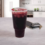 Conex ClearPro Plastic Cold Cups, 30 oz, Clear, 25/Bag, 20 Bags/Carton