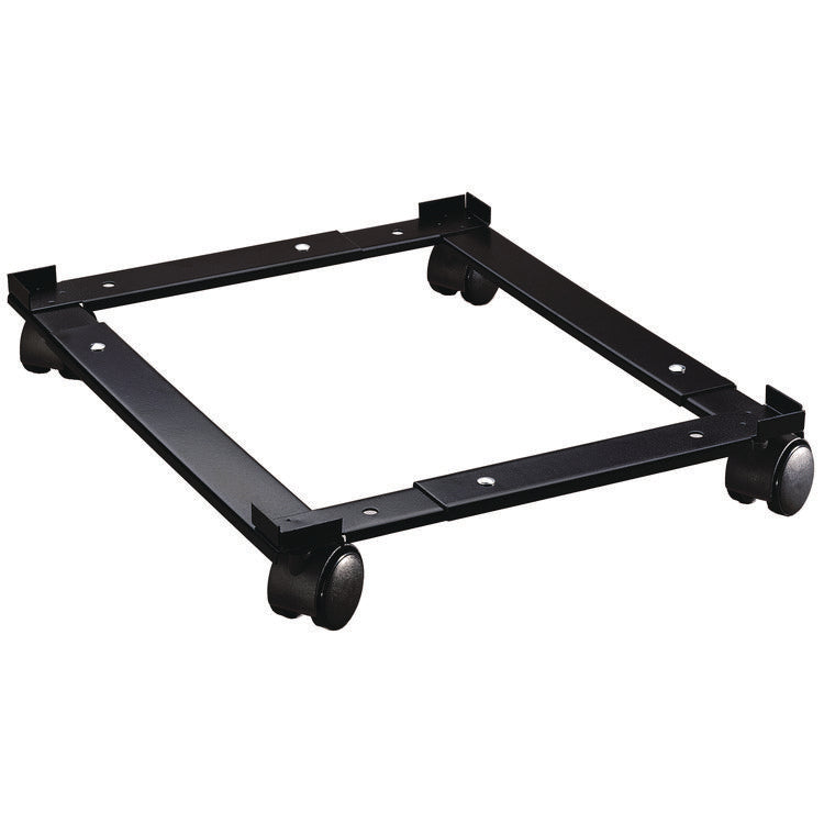 File Caddy, 400 lb Capacity, 16.6 x 11.4 x 4, Black