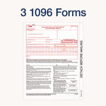 4-Part 1099-DIV Tax Forms with Tax Forms Helper, Fiscal Year: 2024, 4-Part Carbonless, 8 x 5.5, 2 Forms/Sheet, 24 Forms Total
