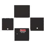 Utility Cart Shield, 26" x 45" for PUCSD2645, PUCHD2645, Steel, Black