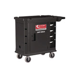 Utility Cart Shield, 19" x 37" for PUCSD1937, PUCHD1937, Steel, Black