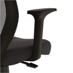 Alera Wessex Drafting Stool, Mesh Back, Supports Up to 275 lb, 27.95 to 33.66 Seat Height, Black Seat, Black Back, Black Base