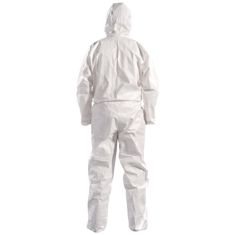 A50 Breathable Splash and Particle Protection Overalls, White, 2X-Large, 25/Carton