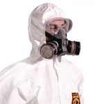 A50 Breathable Splash and Particle Protection Overalls, White, 2X-Large, 25/Carton
