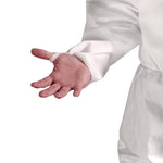 A50 Breathable Splash and Particle Protection Overalls, White, 2X-Large, 25/Carton
