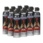 The End. Dry Fog Flying Insect Killer, 14 oz Aerosol Spray, 12/Carton