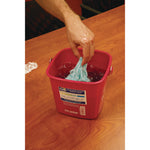 Color-Changing Rechargeable Sanitizer Towels, 1-Ply, 13.5 x 18, Unscented, Yellow/White/Blue, 150/Carton