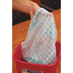 Color-Changing Rechargeable Sanitizer Towels, 1-Ply, 13.5 x 18, Unscented, Yellow/White/Blue, 150/Carton