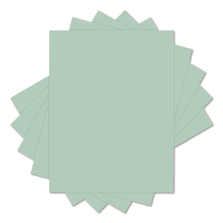 Deluxe Colored Paper, 20 lb Bond Weight, 8.5 x 11, Green, 500 Sheets/Ream, 10 Reams/Carton