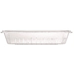 StorPlus Polycarbonate Food Storage Container Colander, 18 x 26, Clear, Plastic