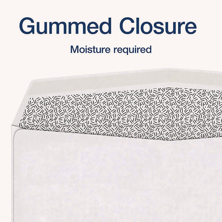 1099 Double Window Envelope, Commercial Flap, Gummed Closure, 5.63 x 9, White, 24/Pack