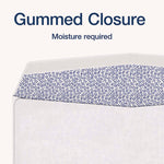 1099 Double Window Envelope, Commercial Flap, Gummed Closure, 3.75 x 8.75, White, 24/Pack