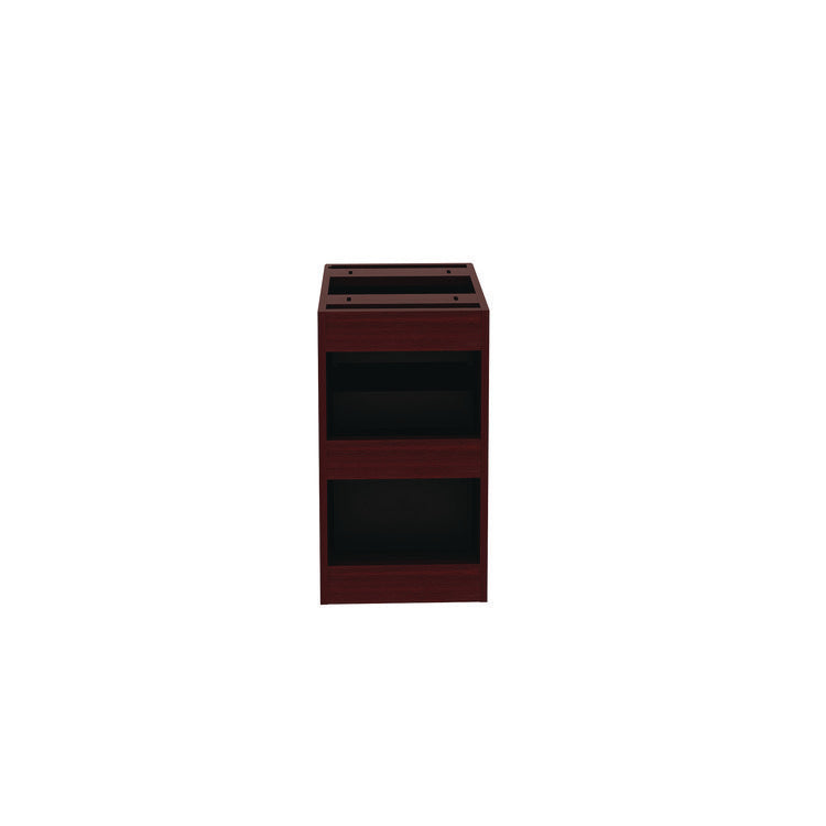 Alera Valencia Series Full Pedestal File, Left/right, 3-Drawers: Box/box/file, Legal/letter, Mahogany, 15.63" X 20.5" X 28.5"