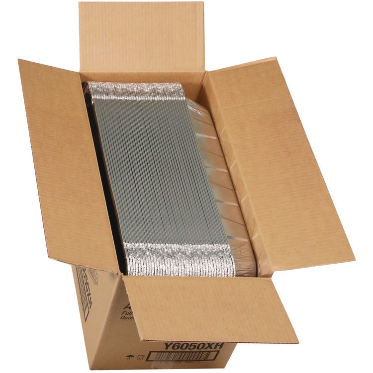 Aluminum Steam Table Pan, Full-Size Deep, 3.4" Deep, 19.6 x 11.6, 40/Carton