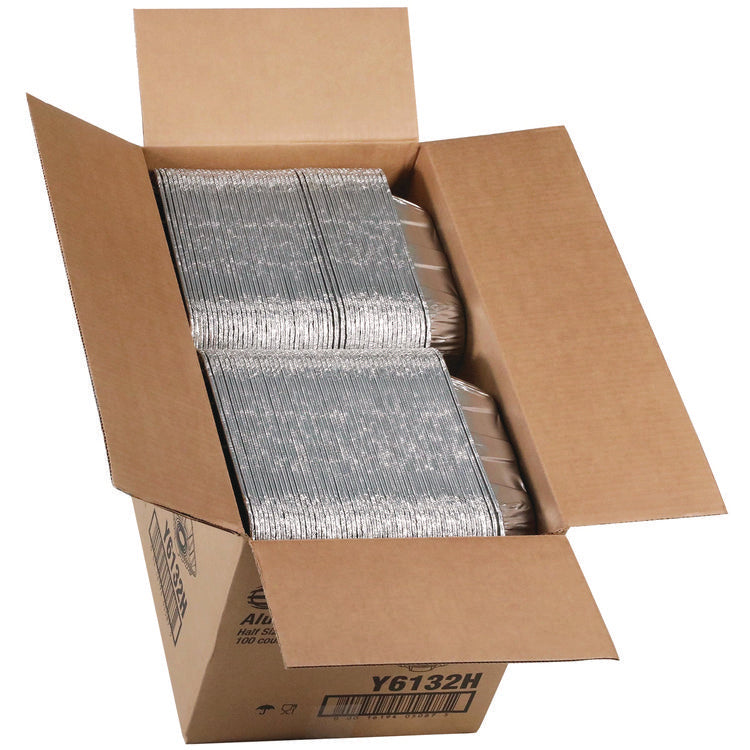 Aluminum Steam Table Pan, Half-Size Deep, 2.6" Deep, 11.8 x 9.4, 100/Carton