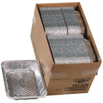Aluminum Steam Table Pan, Half-Size Deep, 2.6" Deep, 11.8 x 9.4, 100/Carton