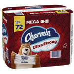 Ultra Strong Bathroom Tissue, Septic Safe, 2-Ply, White, 220 Sheet/Roll, 18/Pack