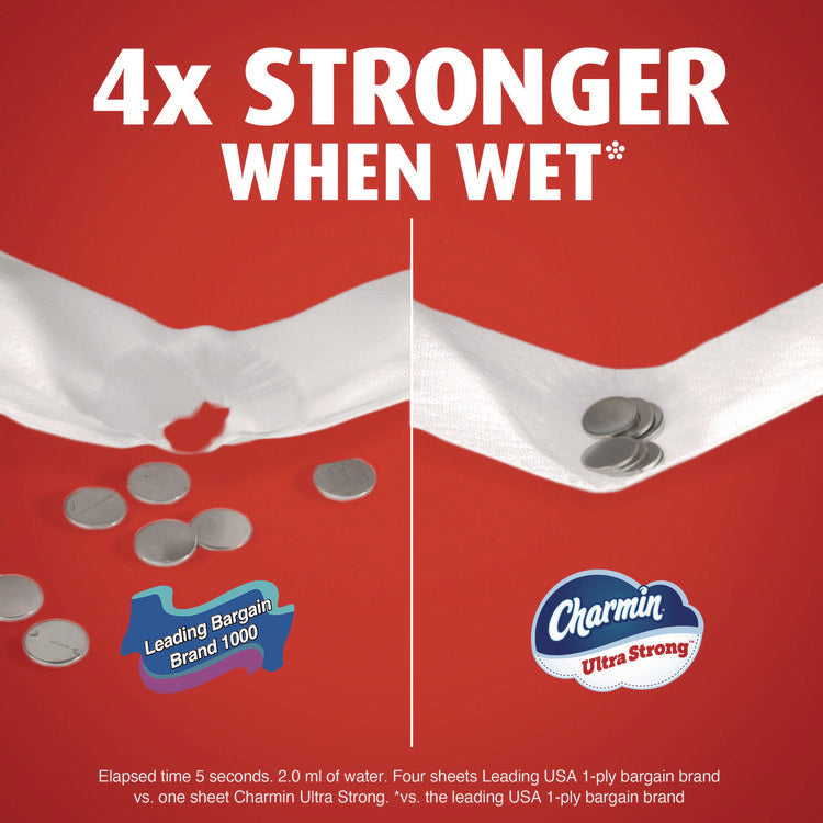 Ultra Strong Bathroom Tissue, Septic Safe, 2-Ply, White, 220 Sheet/Roll, 18/Pack