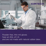 STERLING Nitrile Exam Gloves, Powder-Free, X-Small, 3.5 mil Thick, 12" Long, Sterling Gray, 100/Box