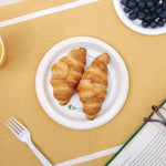 Compostable Paper Dinnerware, ProPlanet Seal, Plate, 6" dia, White, 1,000/Carton
