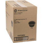 Plastic Portion Cup, 2 oz., Black, 2,400/Carton