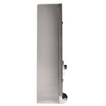 ConturaSeries Surface-Mounted Napkin/Tampon Vendor, Stainless Steel, 12 x 8 x 26, Silver