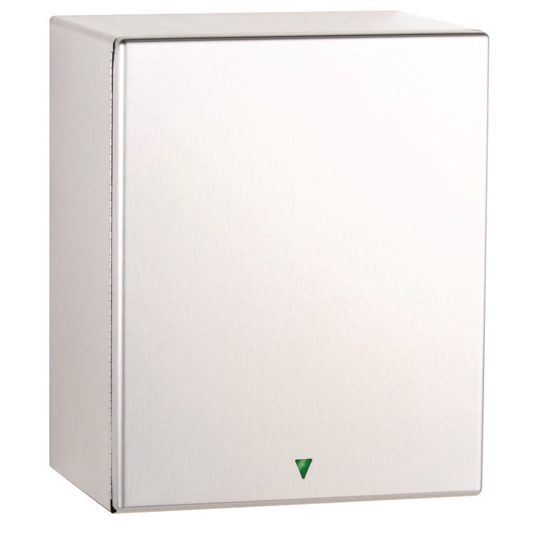 ClassicSeries Surface-Mounted Automatic Roll Paper Towel Dispenser, 12.63 x 9.06 x 15.5, Satin Finish Stainless Steel