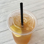 Giant Straws, 7.75", Polypropylene, Black, 150/Pack, 10 Packs/Carton