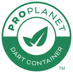Compostable Paper Dinnerware, ProPlanet, Plate, 6" dia, White, 125/Pack