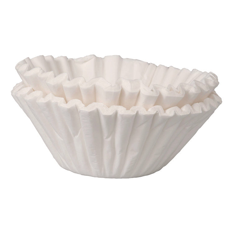 Coffee Filters, 12 Cup Size, Flat Bottom, 3,000/carton