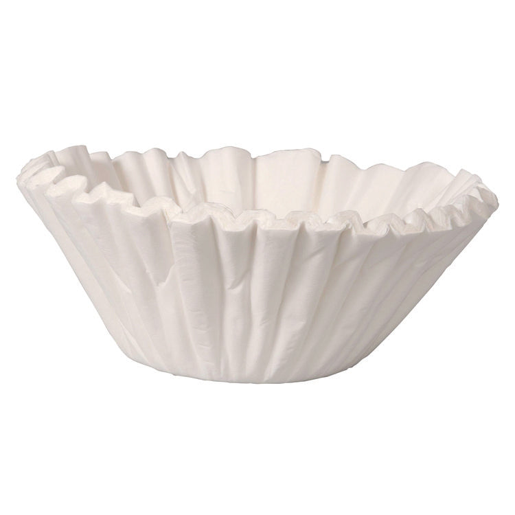 Coffee Filters, 12 Cup Size, Flat Bottom, 3,000/carton