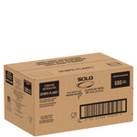 Compostable Paper Dinnerware, ProPlanet Seal, Plate, 6" dia, White, 500/Carton