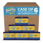 Max/XL Dry Refill Cloths, 17.88 x 10, White, 16/Box, 6 Boxes/Carton