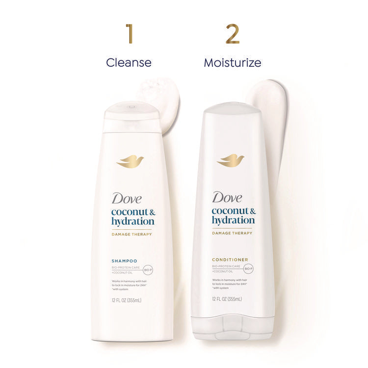 Coconut Conditioner, 12 oz Bottle, 6/Carton