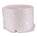Vanguard Renewable and Compostable Sugarcane Containers, 3-Compartment Bowl, 28 oz, White, 400/Carton