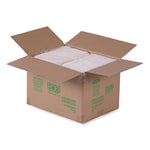 WorldView Vanguard Rectangular Container, 12 oz, 7 x 4.75 x 1, Sugarcane Fiber, White, 400/Carton