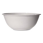Vanguard Renewable and Compostable Sugarcane Bowls, 46 oz, White, 400/Carton