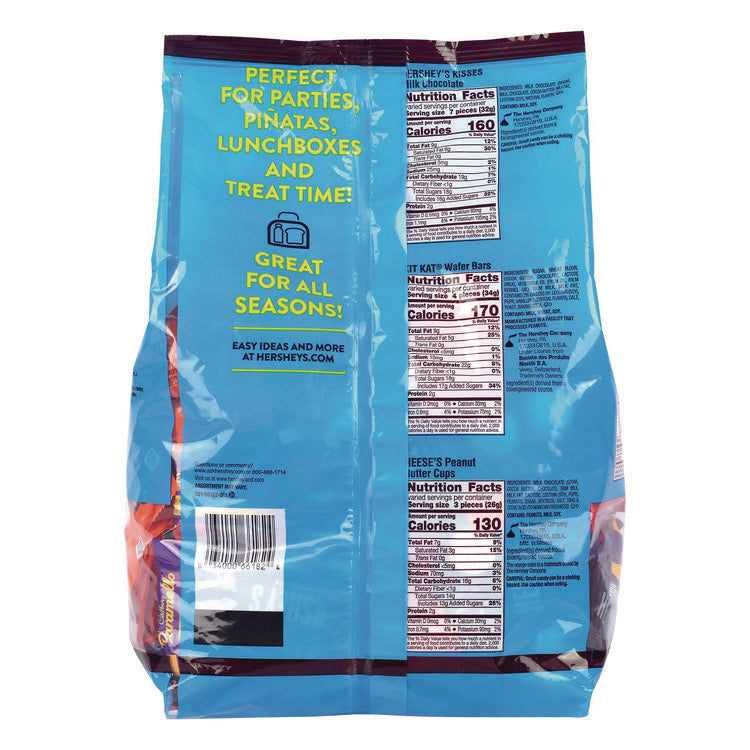 Assorted Minis Value Pack, Assorted Chocolates, 63.4 oz Bag, 230 Pieces