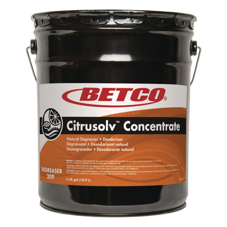 Citrusolv Concentrate Natural Degreaser, 5 gal Pail