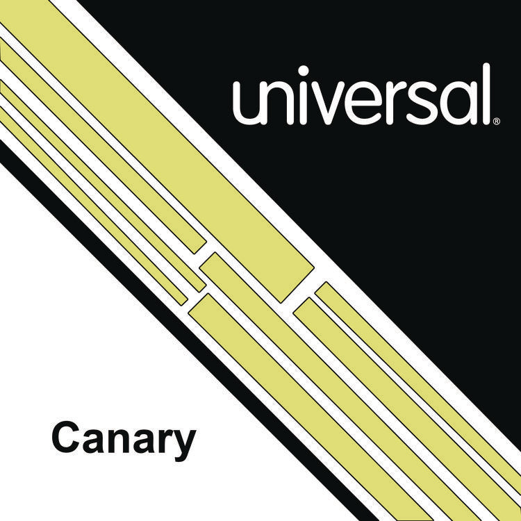 Deluxe Colored Paper, 20 lb Bond Weight, 8.5 x 11, Canary, 500/Ream