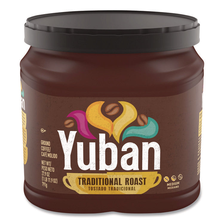 Original Premium Coffee. Traditional, 27.9 oz Canister, 6/Carton