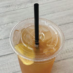 PET Cold Cup Lids, Fits 14 oz to 24 oz Cold Cups, Plastic, Clear, 100/Sleeve, 10 Sleeves/Carton