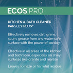 Parsley Plus All-Purpose Kitchen and Bathroom Cleaner, Parsely Scent, 32 oz Spray Bottle, 6/Carton