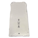Corrugated Paper Boxes, 16 x 16 x 1.97, White/Brown, 50/Carton